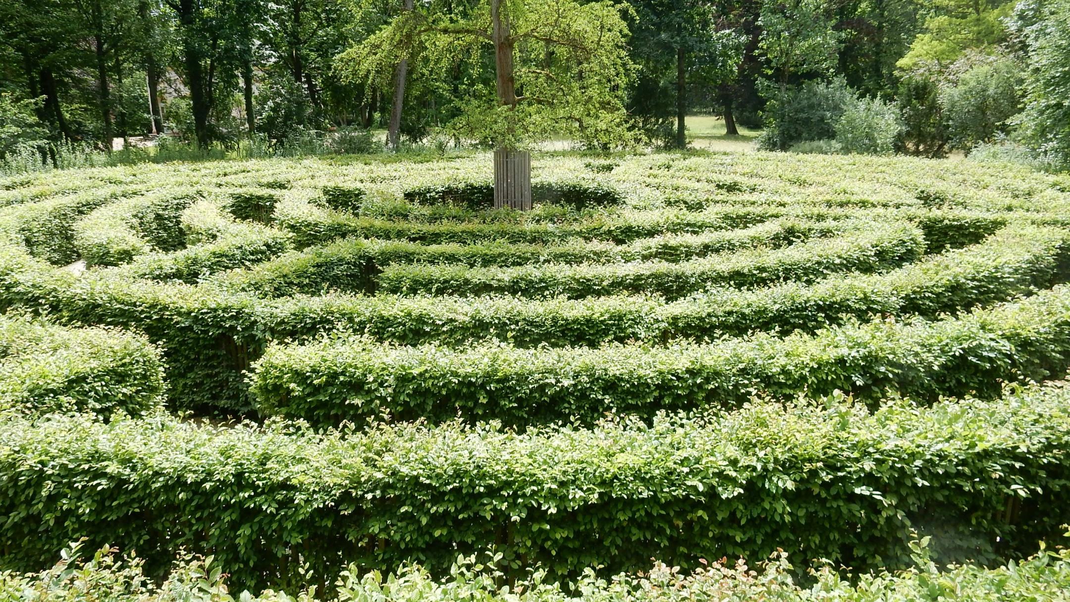 Irrgarten Schoenbusch in Aschaffenburg